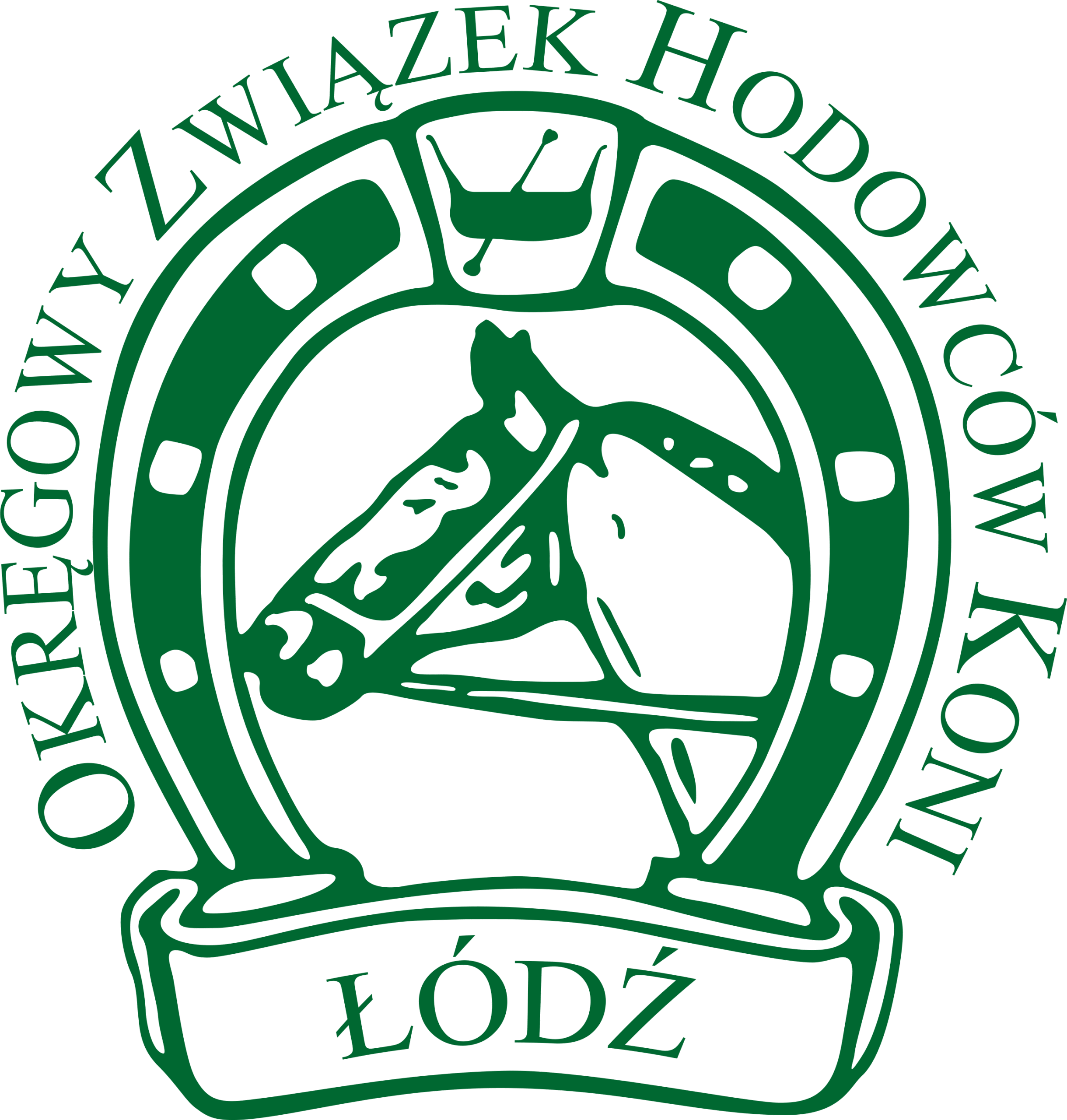 Logo OZHK zielone PNG